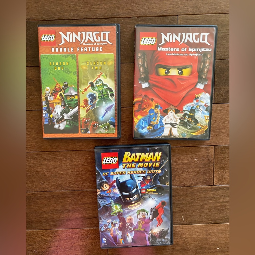 LEGO Ninjago: Masters of Spinjitzu Seasons 1-2 Double Feature [DVD] & Batman
